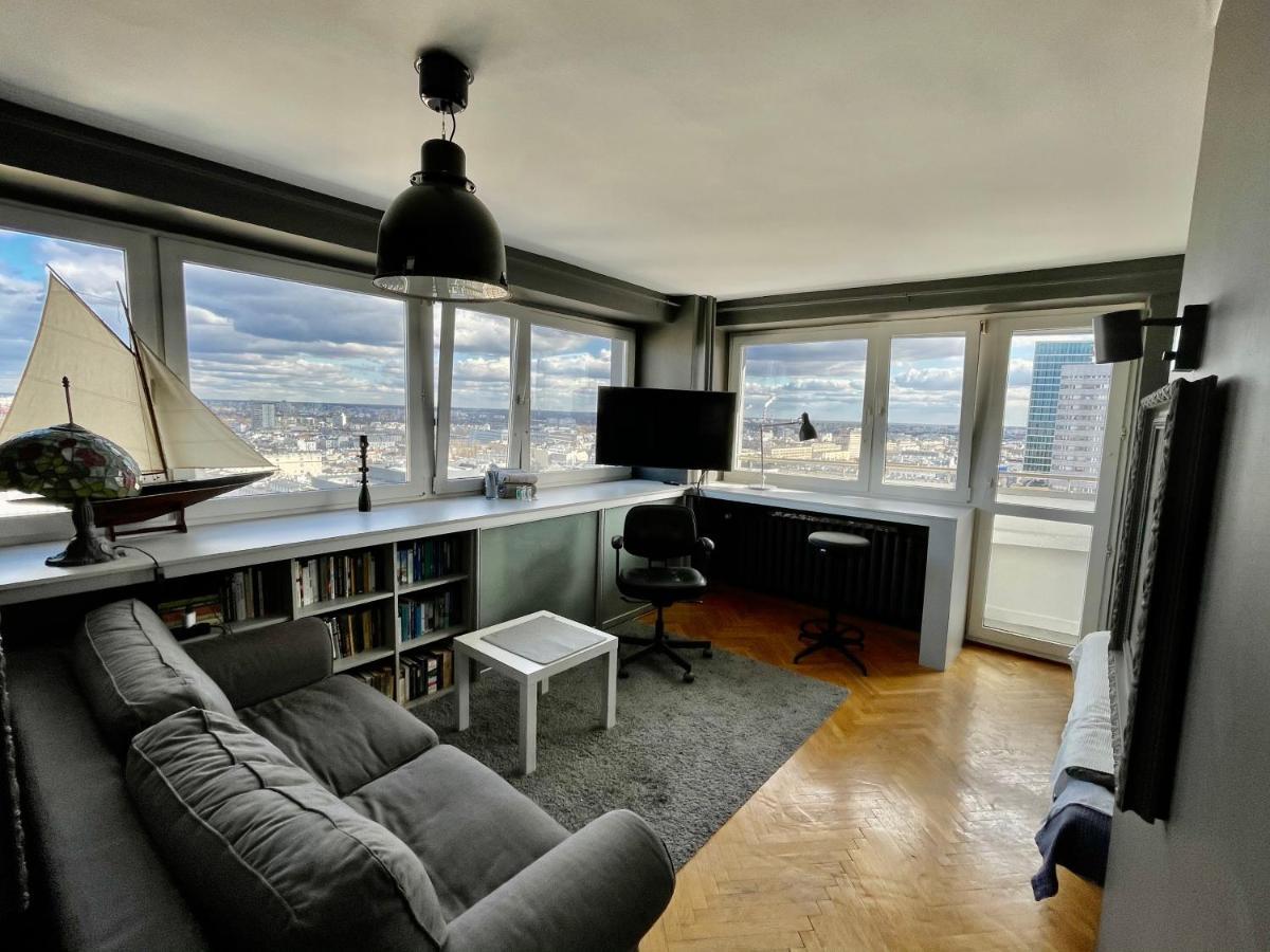 Super Apartament Grey Centrum 2X Metro Fast Wifi 300 Mbs Netflix Appletv Smarttv Spotify Panorama Miasta Varsóvia Exterior foto